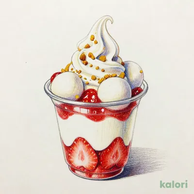 クラウンバニラ ハッピーストロベリーパフェ