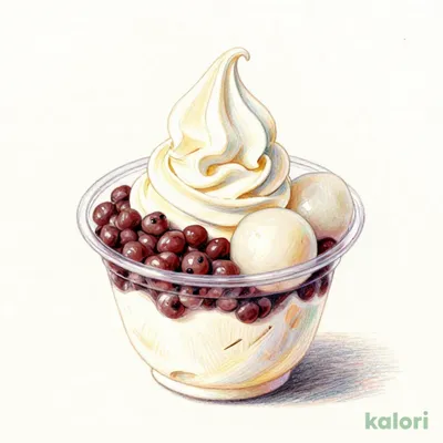クラウンバニラ 白玉クリームぜんざい
