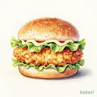 クリスピーチキンバーガー