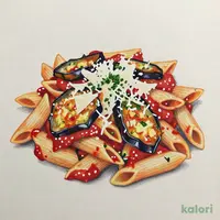 ペンネアラビアータ -パルメザンチーズ添え-