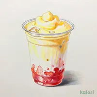ミルキーフラッペ ジャスミンストロベリー