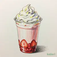 ミルキーフラッペ ストロベリー