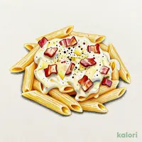 濃厚クリームペンネ -パルメザンチーズ添え-