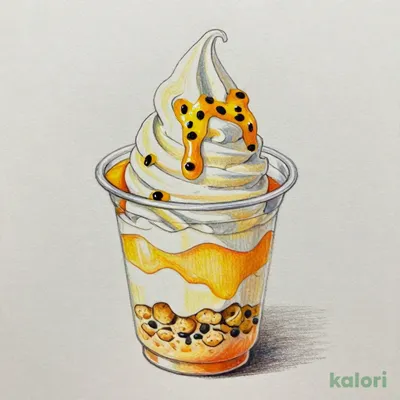 クラウンバニラ マンゴーパッション＆ピーチパフェ