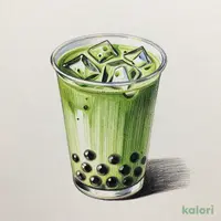 本格タピオカ 飲む茶葉 抹茶