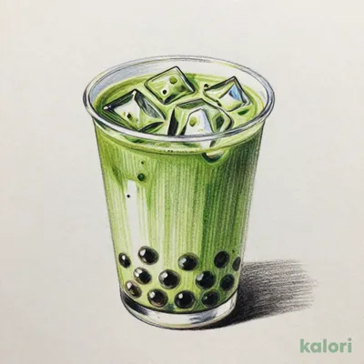 本格タピオカ 飲む茶葉 抹茶