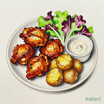 Tandoori Chicken & Hokkaido Potato Grill Salad