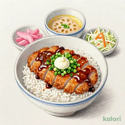 みそかつ丼ねぎのせマヨネーズ