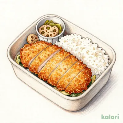 リブとんかつ弁当