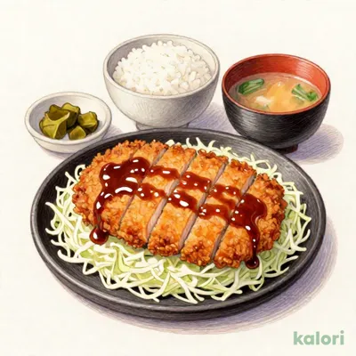 リブ鉄板とんかつ