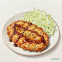 Waraji Tonkatsu (Large Pork Cutlet)