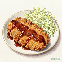 Kurobuta Waraji Tonkatsu (with Salad)