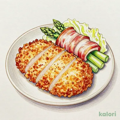 ロース・ひれ・アスパラ巻の盛り合わせ