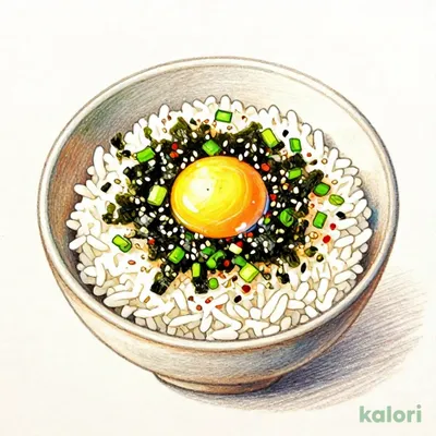 Korean Seaweed and Egg Rice