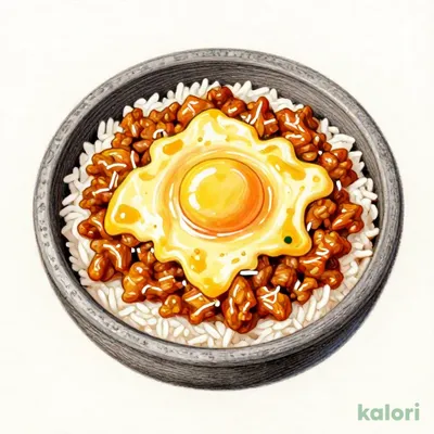 とろ～りチーズの石焼キーマカレー