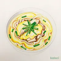 ふわふわたまごスープ