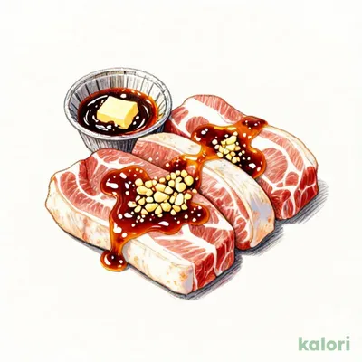 Garlic Butter Soy Sauce Pork Harami