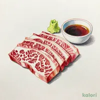 Kuroge Wagyu Beef Kalbi (Wasabi Soy Sauce)