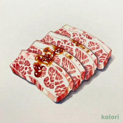 【黒毛和牛】黒毛和牛上カルビ（タレ・塩）