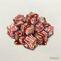 サイコロカルビ(タレ・塩)