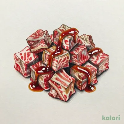 サイコロカルビ（タレ・塩）