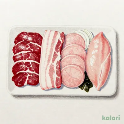 バラエティ4種盛りランチ