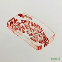 うす切りカルビ