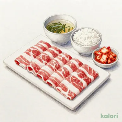Wカルビセット (肉大 L)