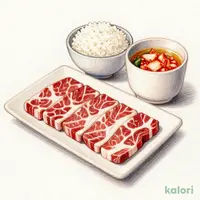 ハラミ＆上ロースセット (肉中 M)
