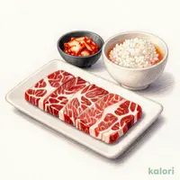 ハラミ＆上ロースセット (肉大 L)