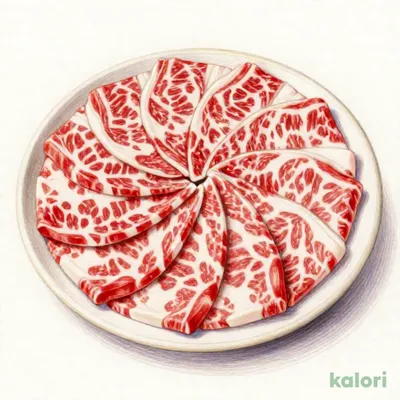 和牛カルビ (Half)