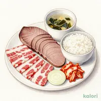 大判牛タン&うす切りカルビセット (肉大 L)