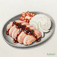 鶏味噌焼肉セット (肉中 M)