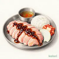 鶏味噌焼肉セット (肉大 L)