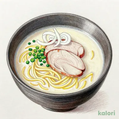 コムタンラーメン（ハーフ）
