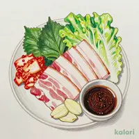 アンデス高原四元豚のサムギョプサルセット