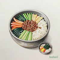 ビビンバ（スープ付き）（ハーフ）