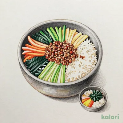 ビビンバ（スープ付き）（ハーフ）