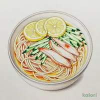 レモンおろし冷麺(ハーフ)