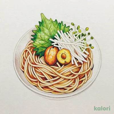 梅しそおろし冷麺