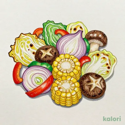 焼野菜盛り合わせ