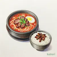 【スープセット(小)】お好きな丼とユッケジャンスープ