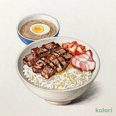 【冷麺セット(小)】お好きな丼と盛岡冷麺