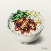 お子様カルビ丼(甘口だれ)