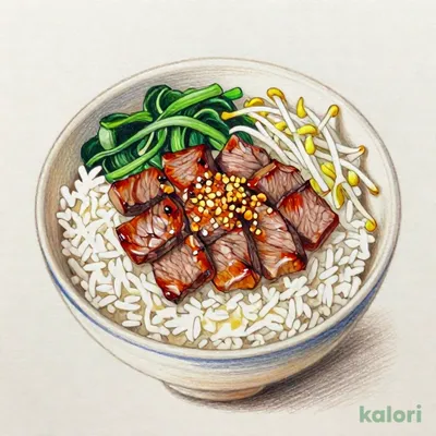 にんにくカルビ丼