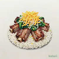 チーズカルビ丼