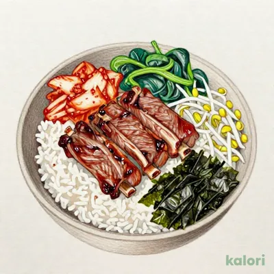ビビンバカルビ丼