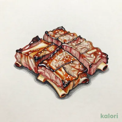 厚切り上カルビ皿(タレ・塩)