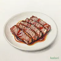 熟成ハラミ皿(タレ・塩)