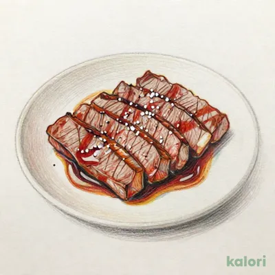 熟成ハラミ皿(タレ・塩)